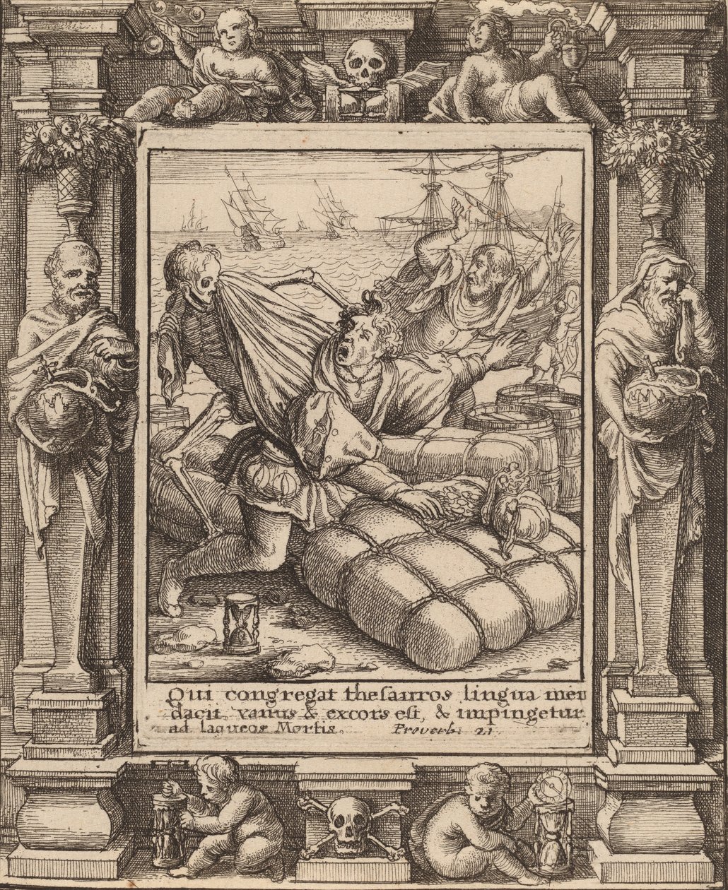 Kaufmann, 1651 von Wenceslaus Hollar