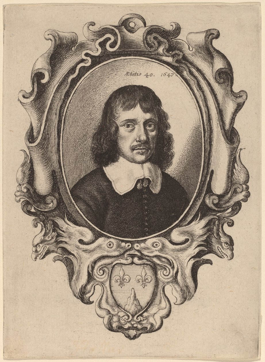 Selbstporträt von Wenceslaus Hollar