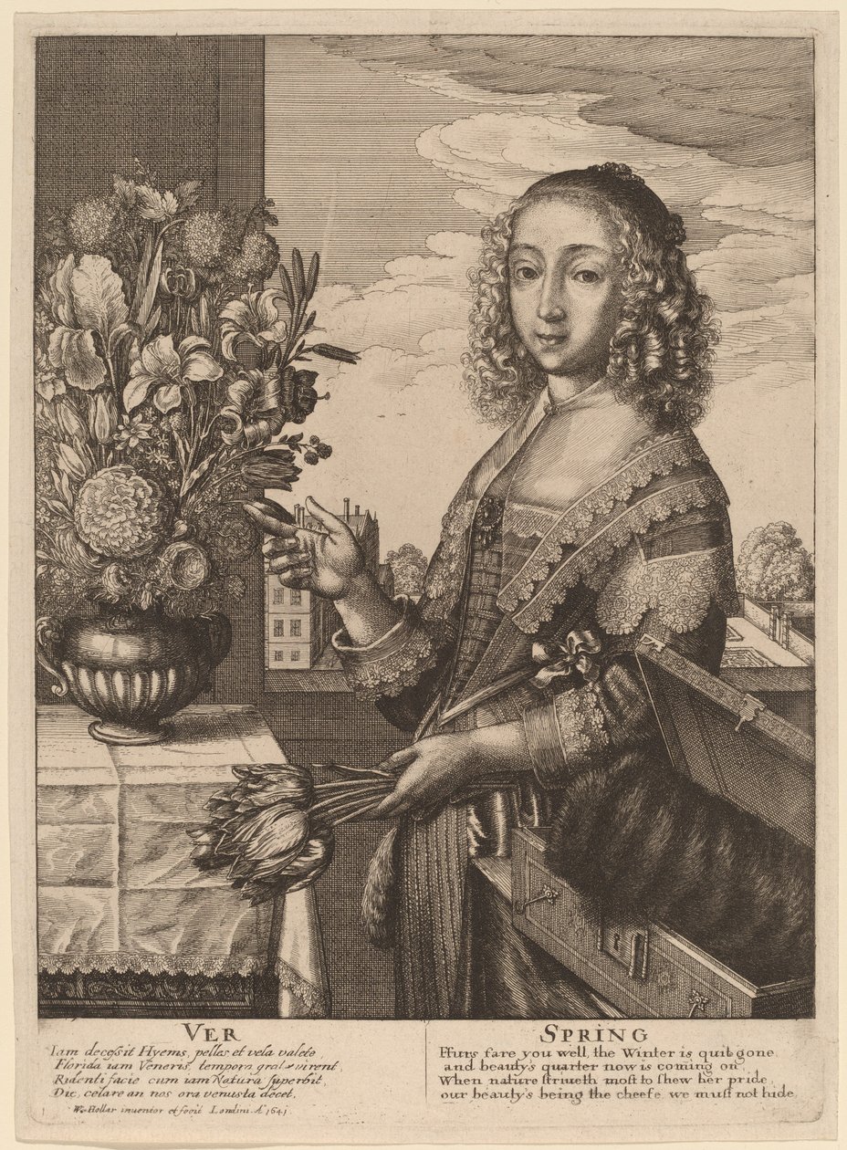 Frühling von Wenceslaus Hollar