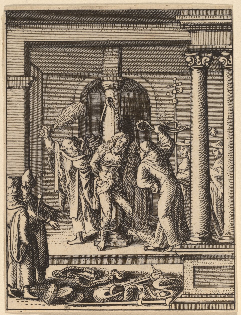 Die Geißelung von Wenceslaus Hollar