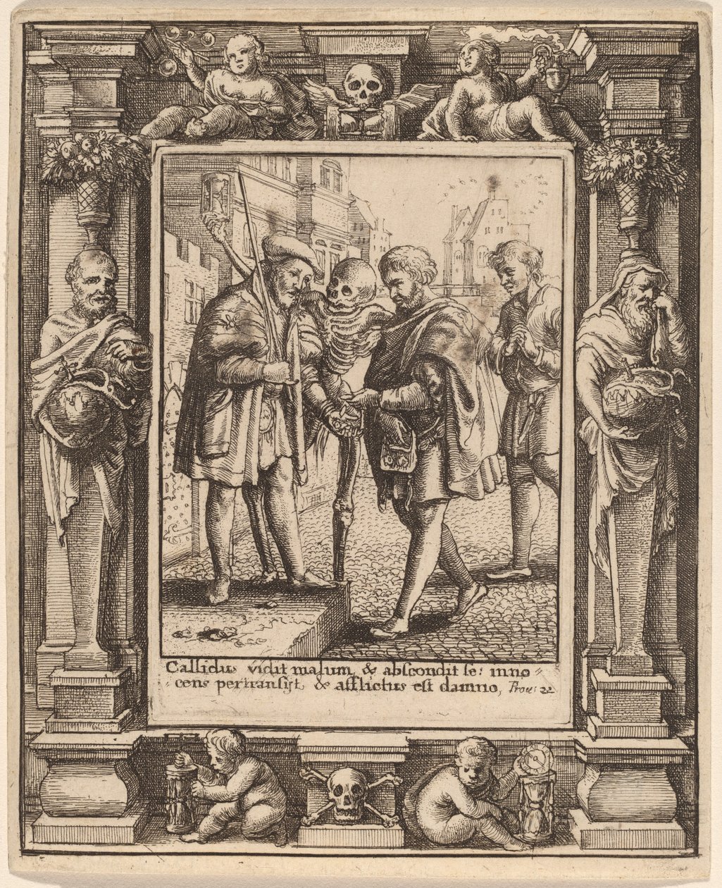 Anwalt von Wenceslaus Hollar after Hans Holbein the Younger after Abraham van Diepenbeeck