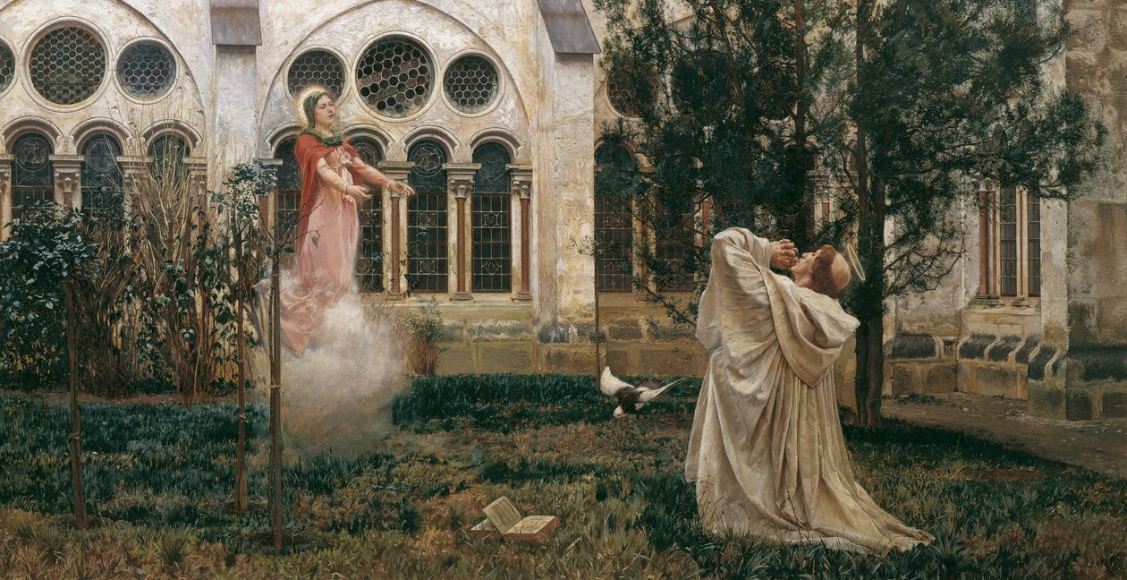 Vision des heiligen Bernhard von Wilhelm Bernatzik
