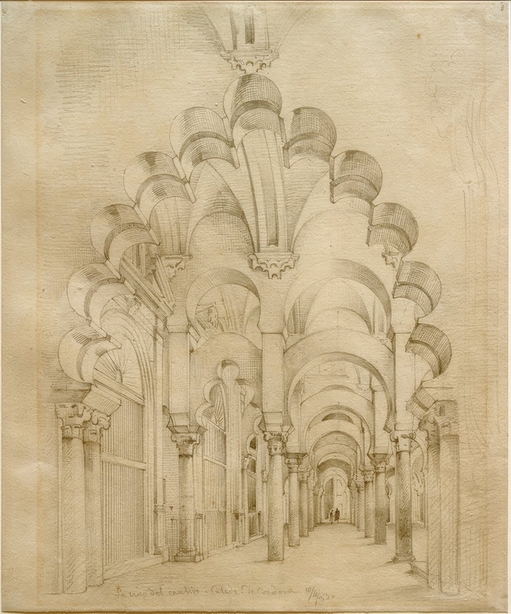 Mezquita von Córdoba von Wilhelm Gail