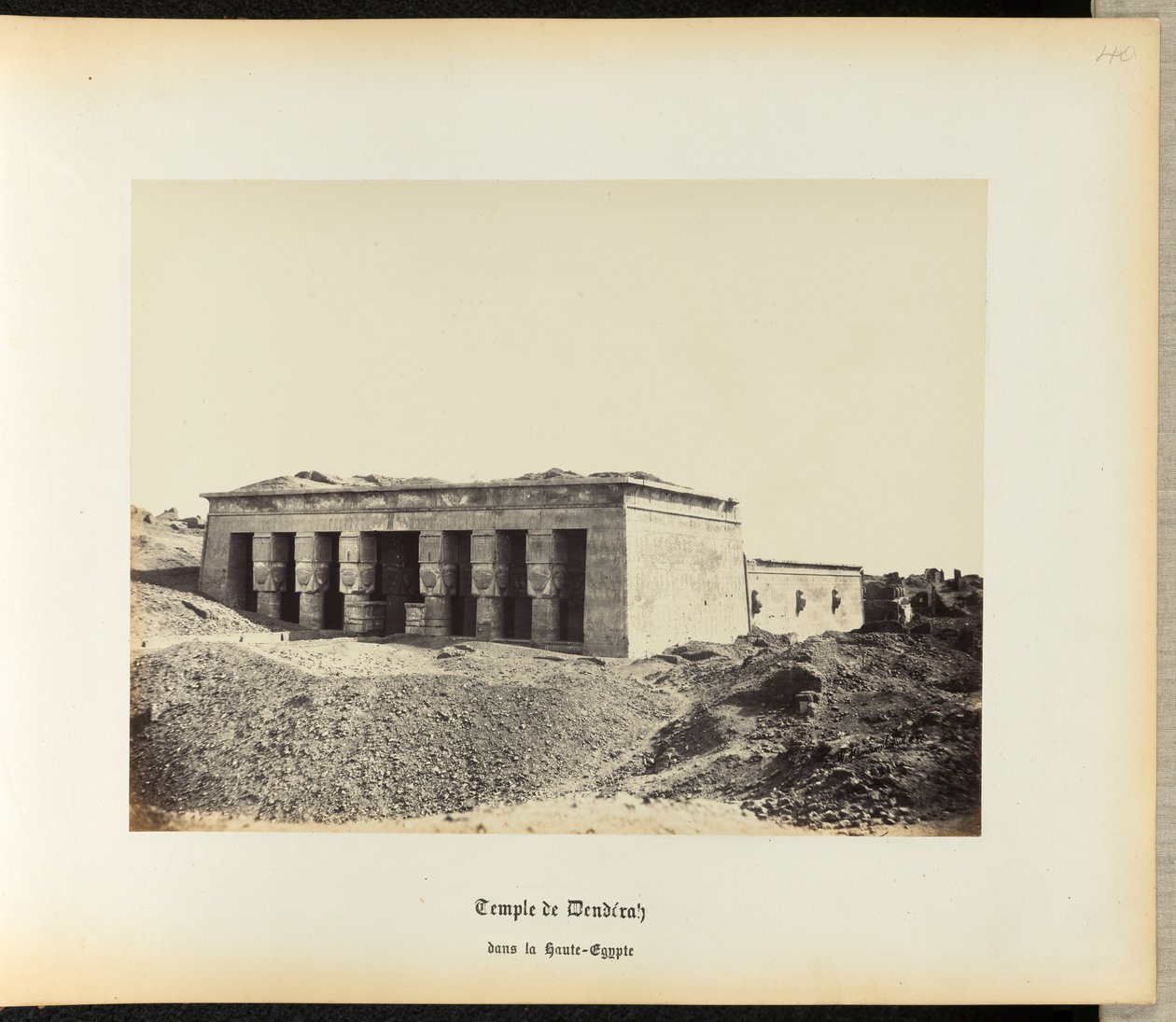 Denderah-Tempel von Wilhelm Hammerschmidt