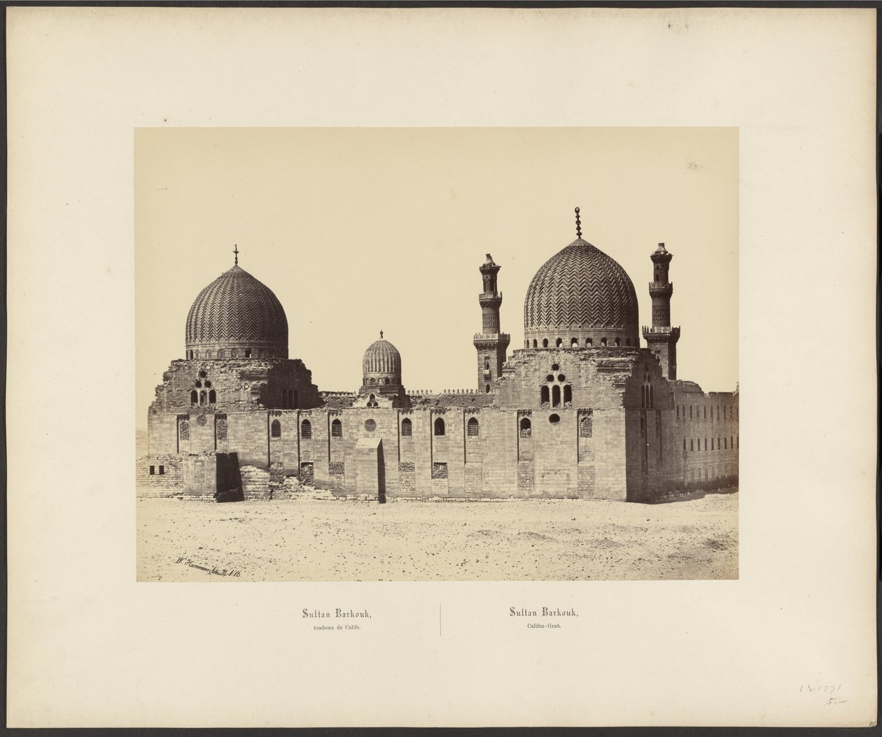 Sultan Barkouk, Grab des Kalifen von Wilhelm Hammerschmidt