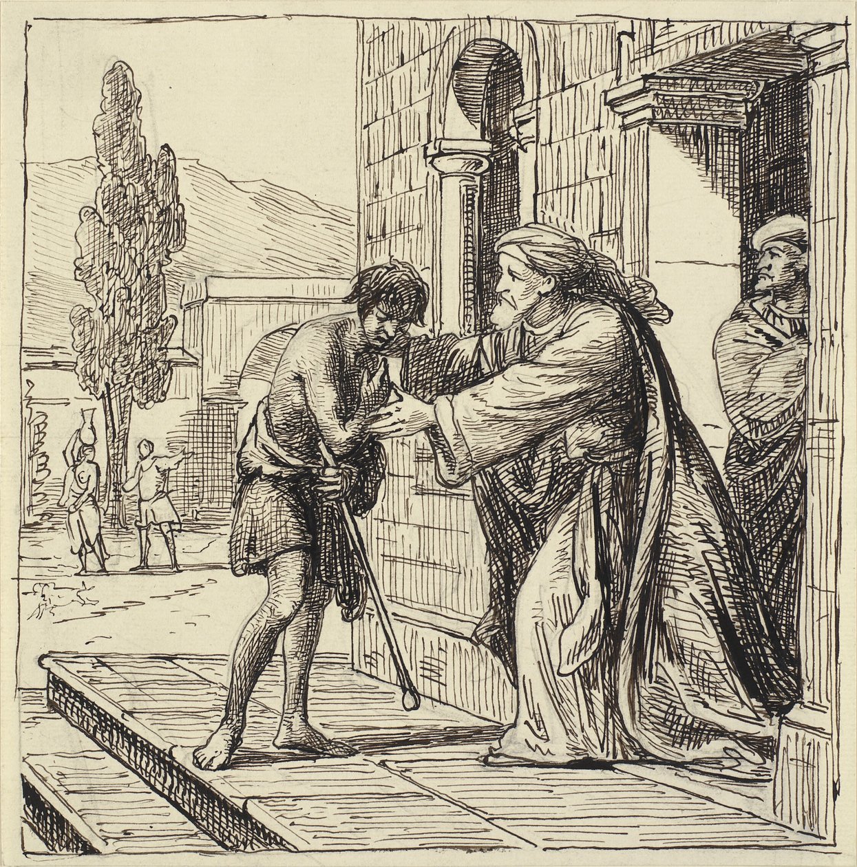 Die Rückkehr des verlorenen Sohnes von Wilhelm Marstrand