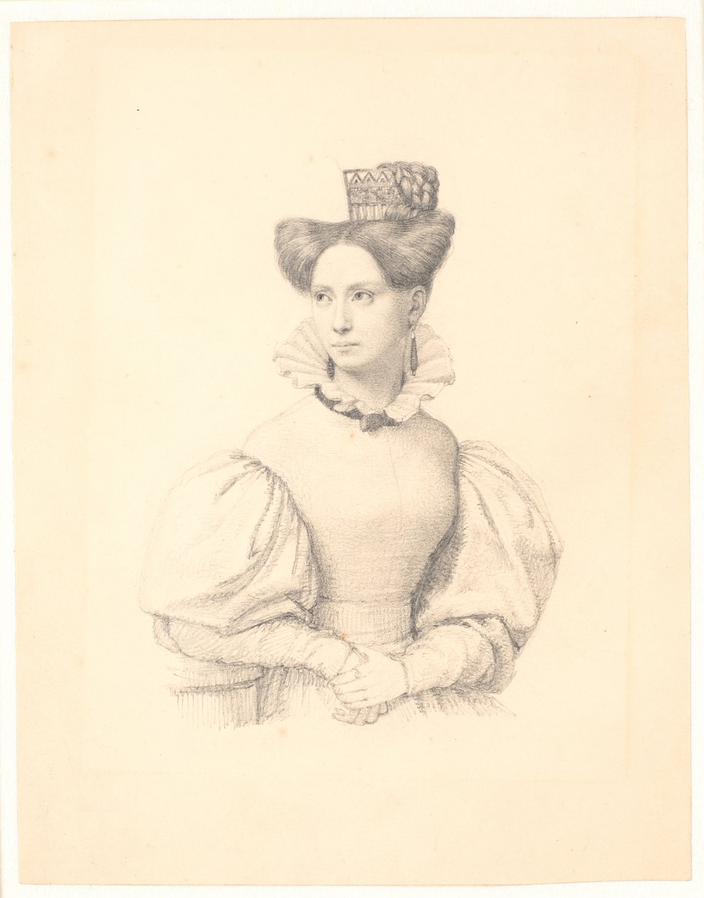 Porträt von Sophie Frederikke Raffenberg von Wilhelm Marstrand