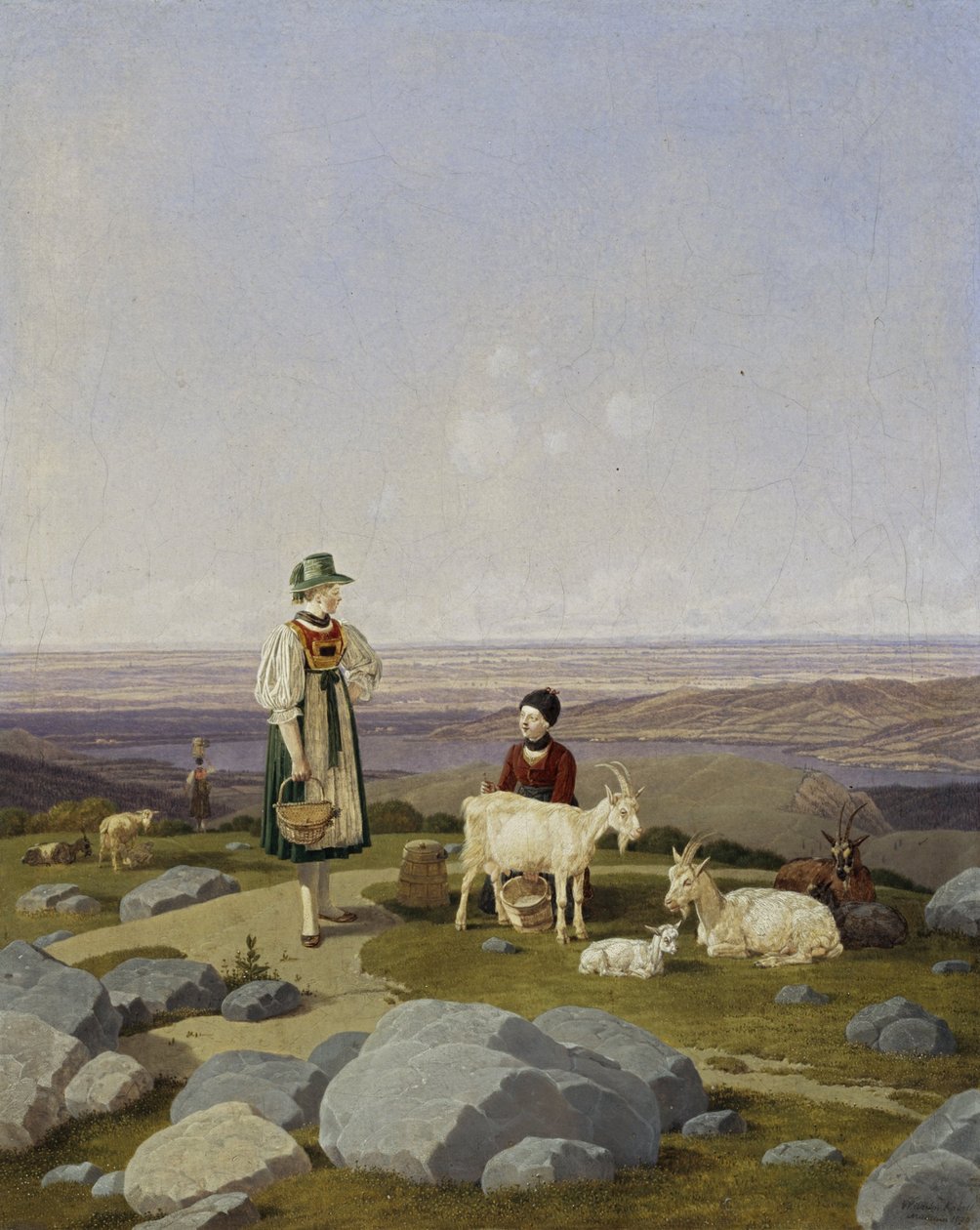 Auf der Gaisalm von Wilhelm von Kobell