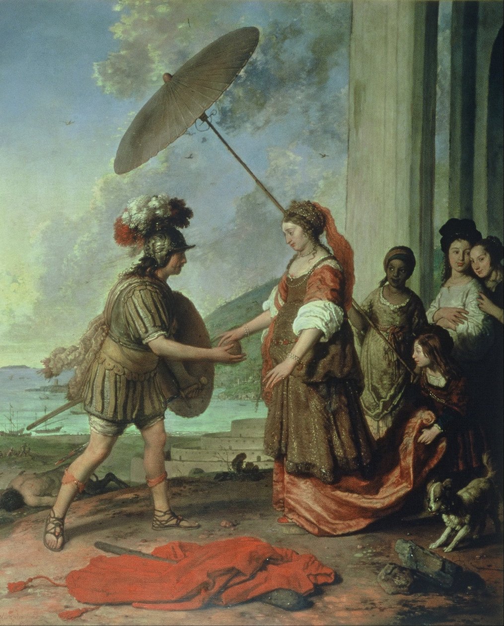 Theseus und Ariadne von Willem Strijcker