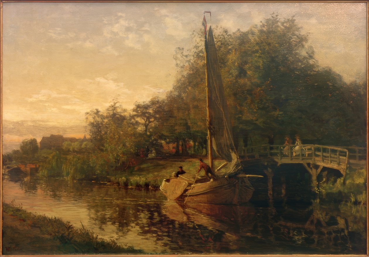 Bei der Weißen Brücke von Willem Bastiaan Tholen