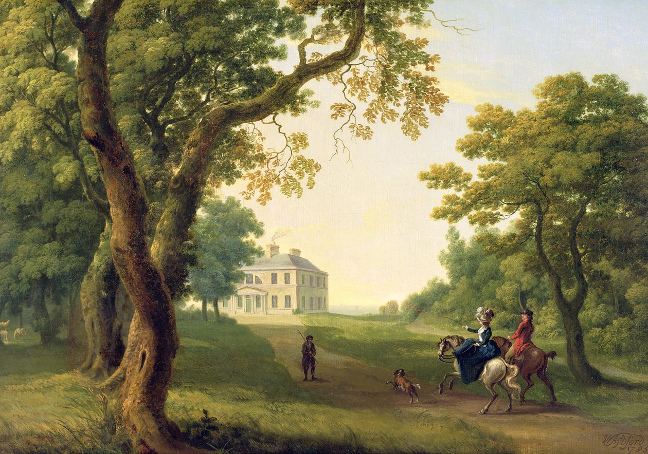 Mount Kennedy, County Wicklow, Irland, 1785 von William Ashford