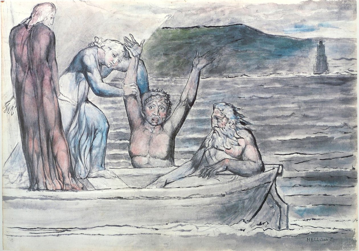 Dantes Hölle von William Blake