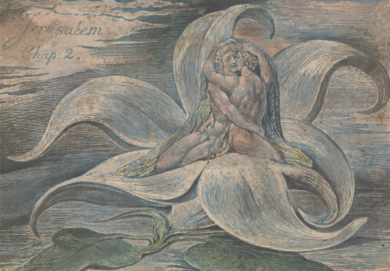 Jerusalem, Tafel 28, Proof Impression von William Blake