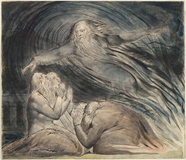Hiobs böse Träume von William Blake