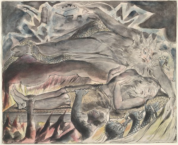 Hiobs böse Träume von William Blake