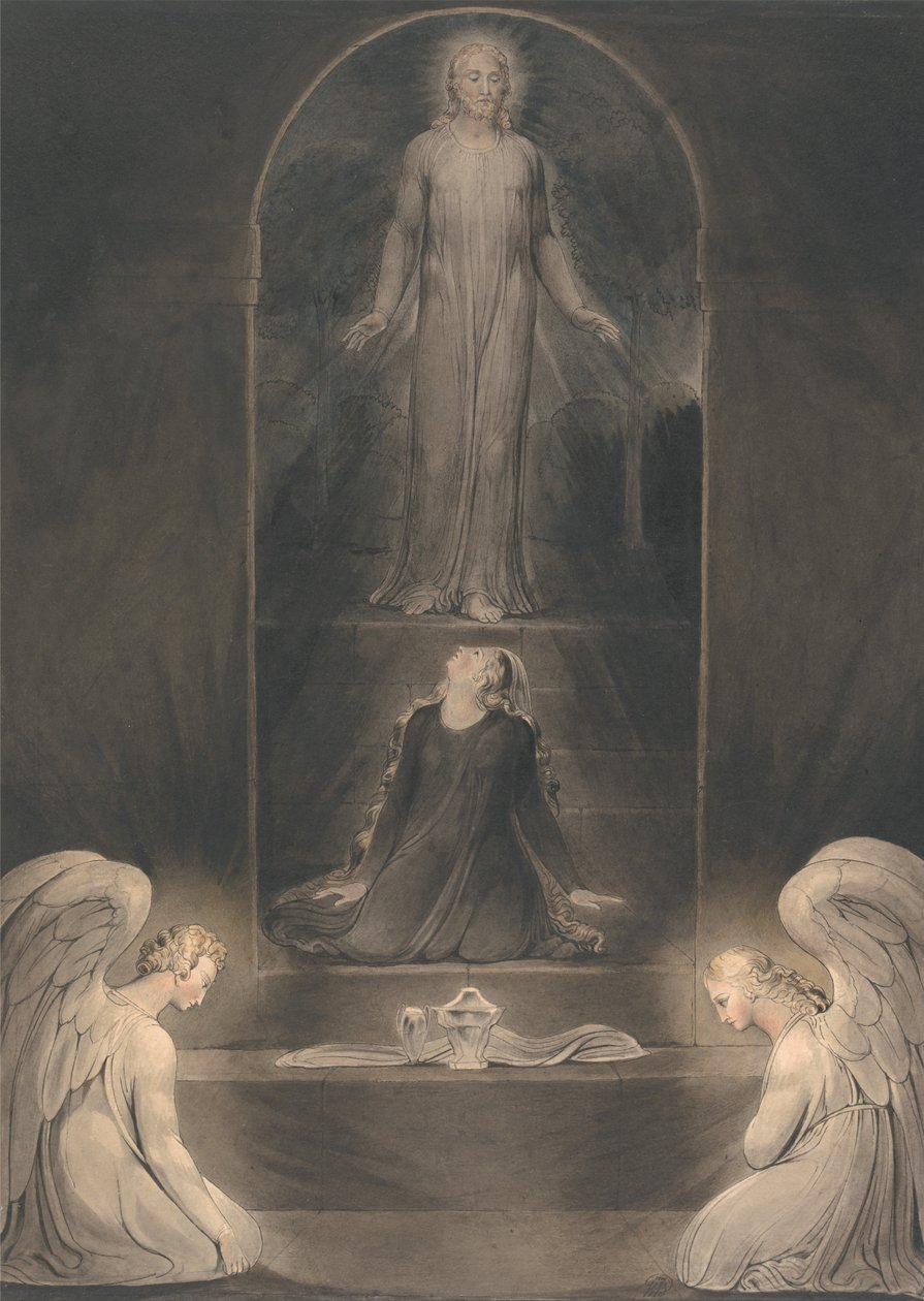 Maria Magdalena am Grab von William Blake