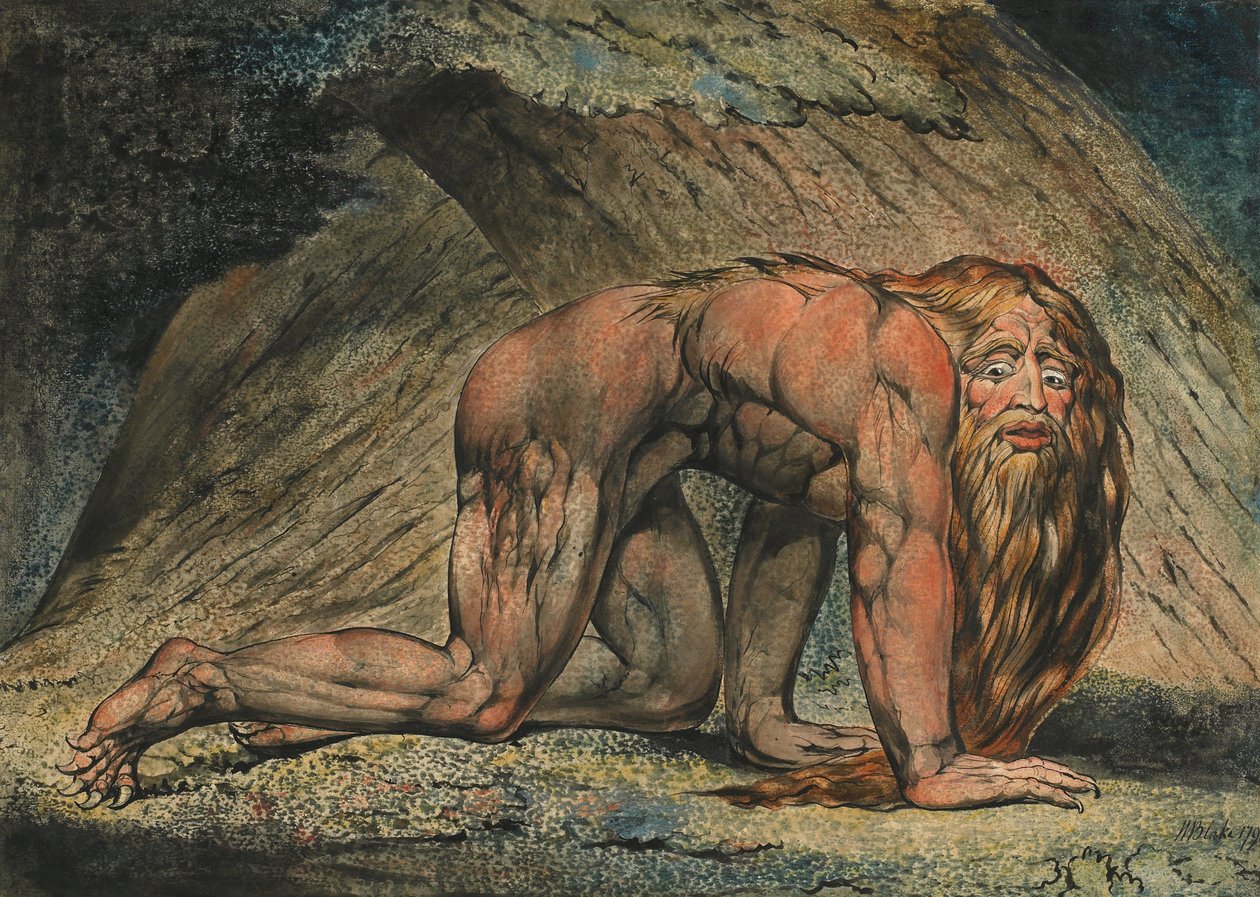 Nebukadnezar von William Blake