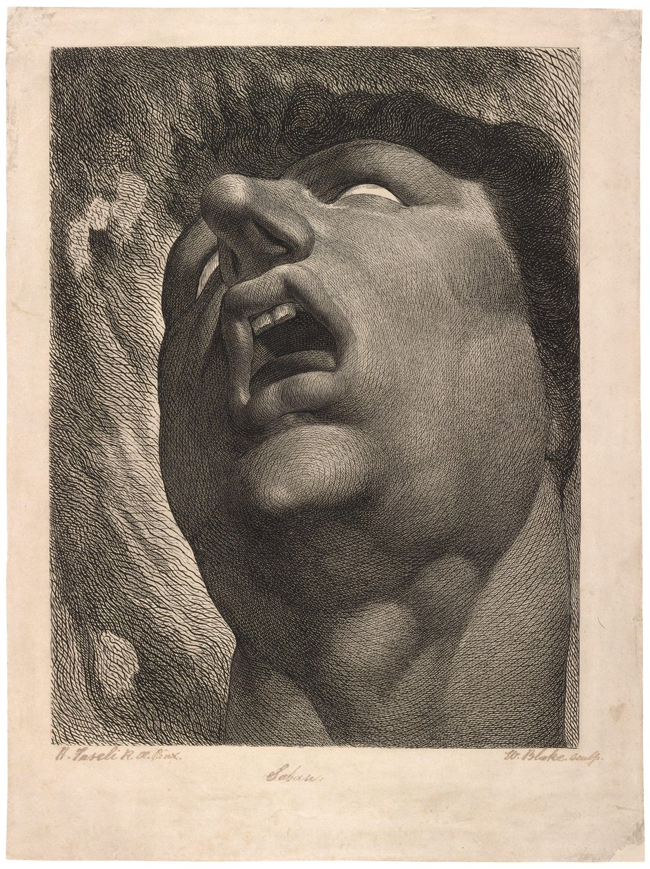 Satan von William Blake