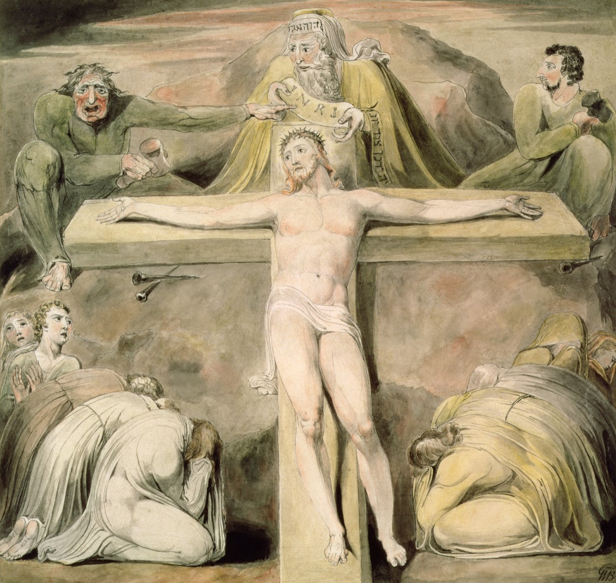 Die Kreuzigung von William Blake