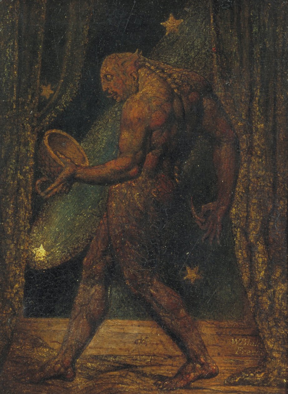 Der Geist eines Flohs von William Blake