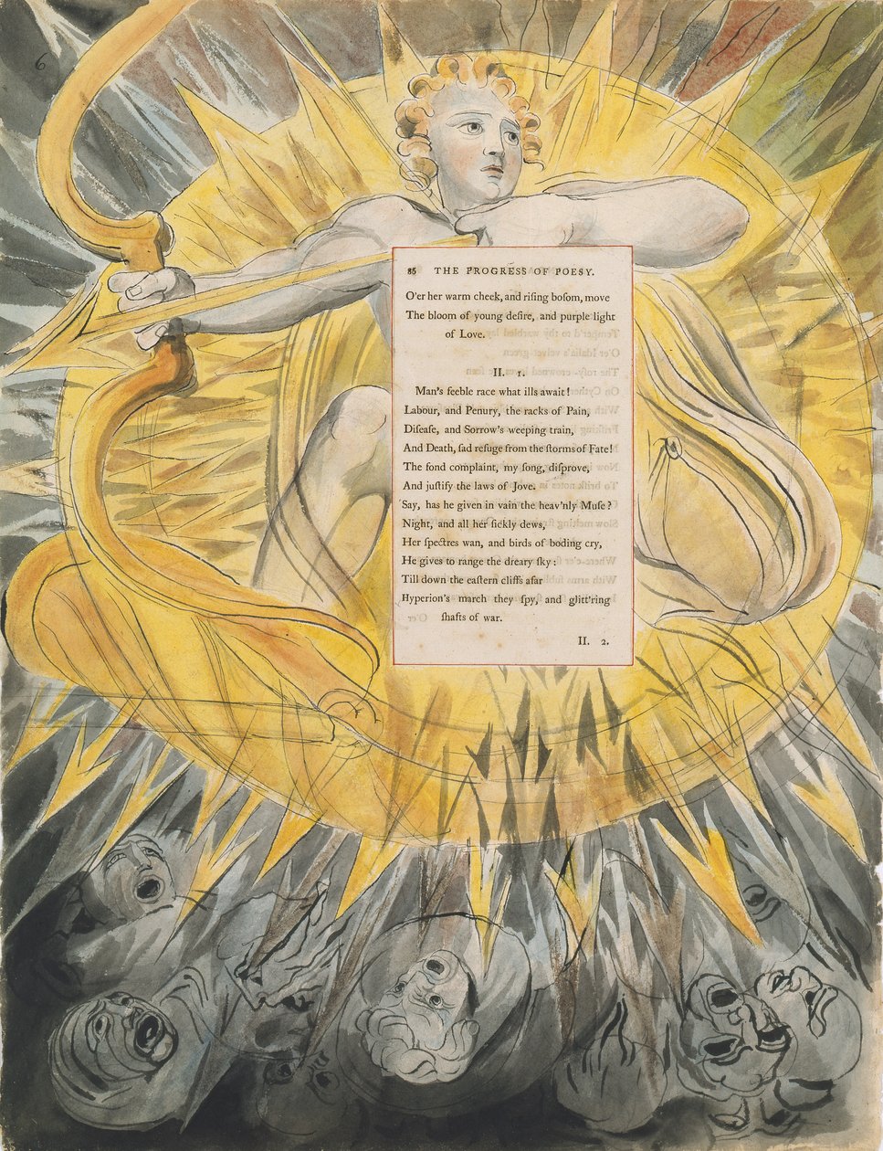 Der Fortschritt der Poesie, aus 