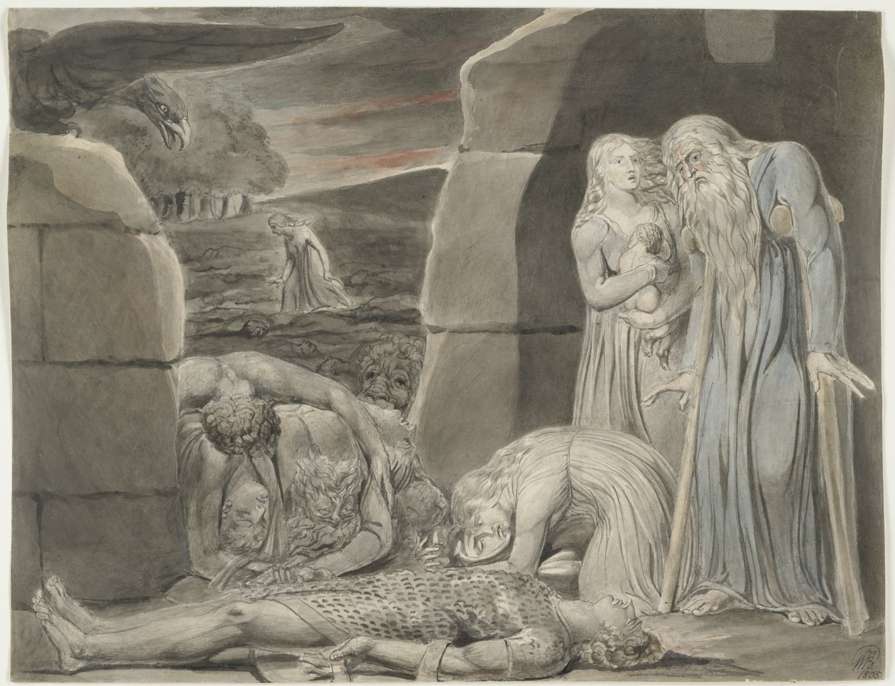 Krieg, 1805 von William Blake