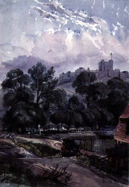 Burg Dover von Henry William Burgess
