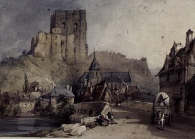 Mont Richard am Cher (Loire-et-Cher) von William Callow