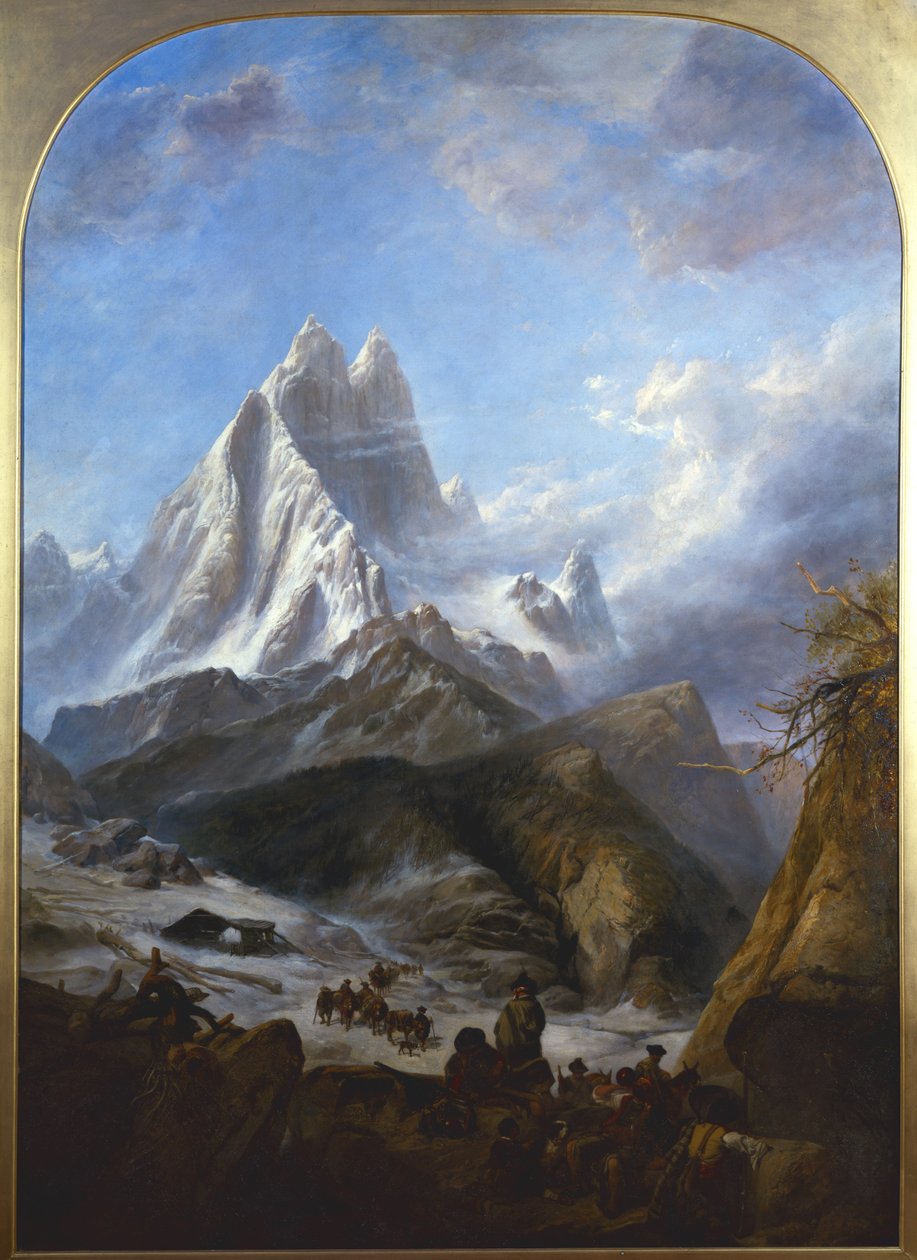 Pic du Midi: DOssau, Pyrenäen von Clarkson Frederick Stanfield