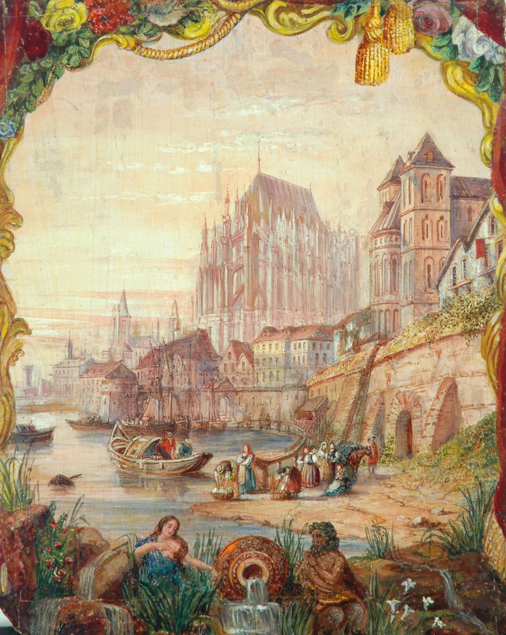 Flusslandschaft, 1855 von Clarkson Frederick Stanfield