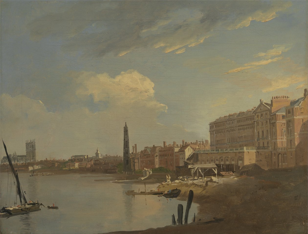 Die Themse und das Adelphi von William Hodges