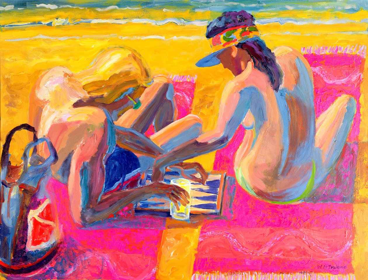 Backgammon II, 2005 von William Ireland
