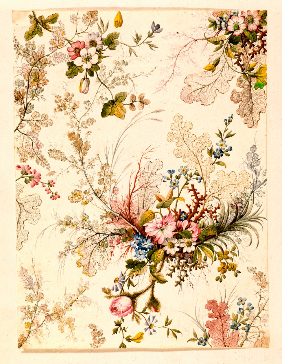 Marmorpapier (Papier) von William Kilburn
