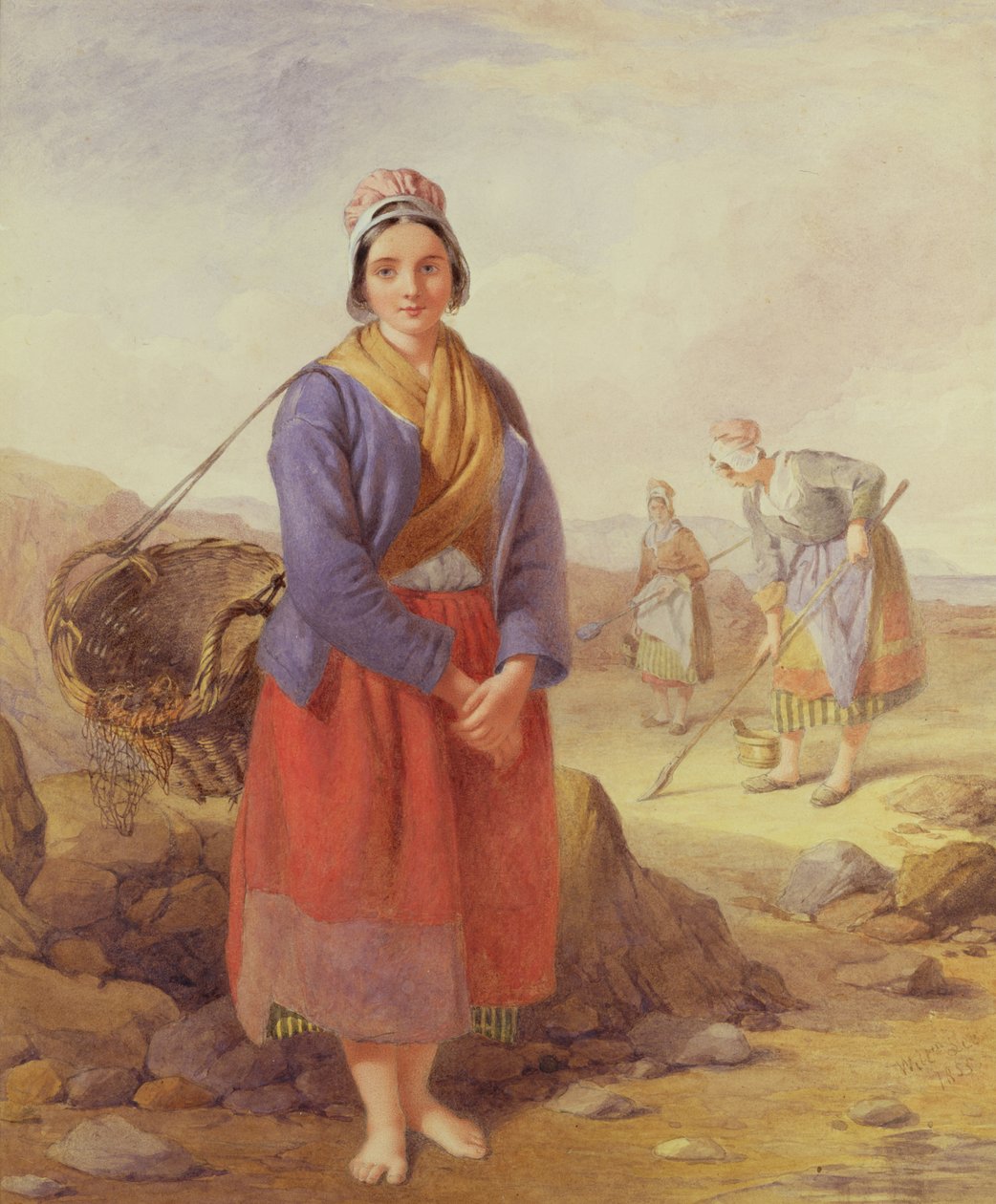 Französische Fischerinnen von William Lee