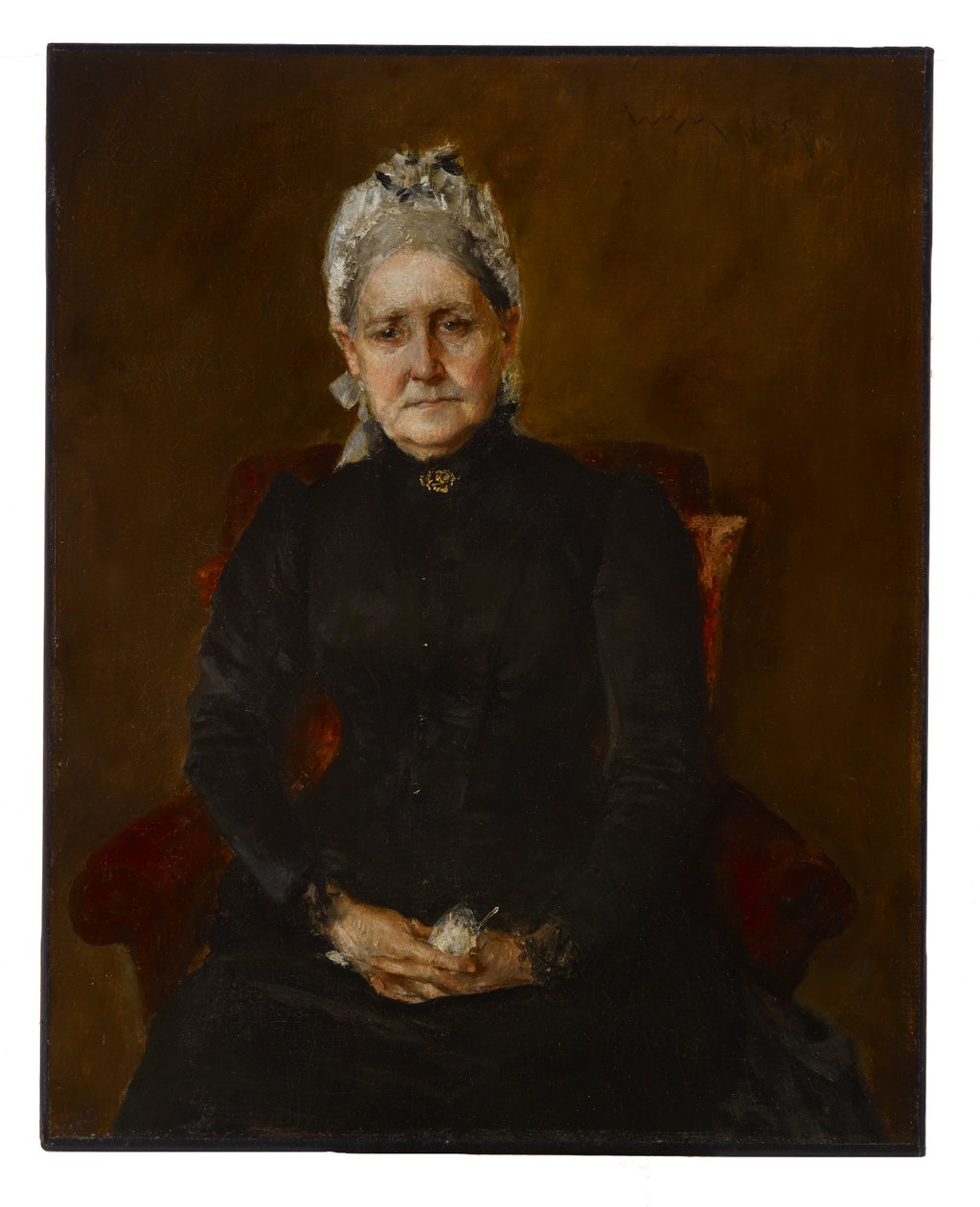 Porträt meiner Mutter (Sarah Swaim Chase) von William Merritt Chase