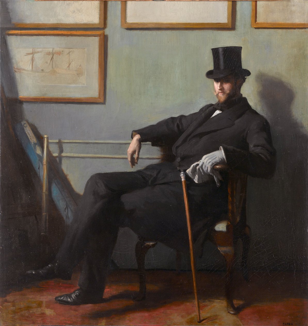 Porträt von Herbert Barnard John Everett von William Orpen