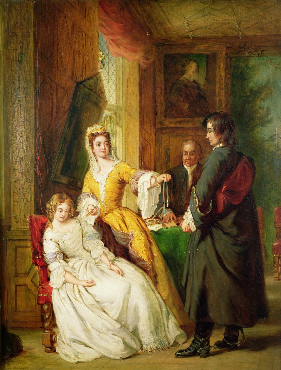 Liebeszeichen von William Powell Frith