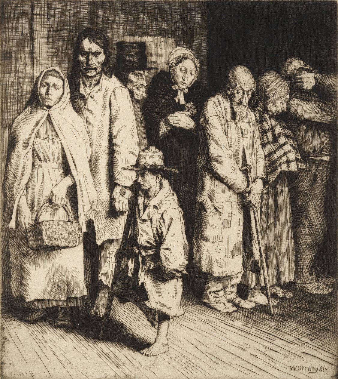 Die Ursache der Armen von William Strang