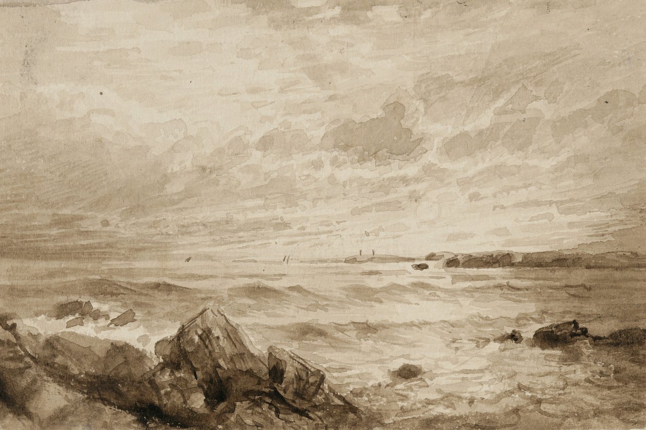 Felsen und Meer von William Trost Richards