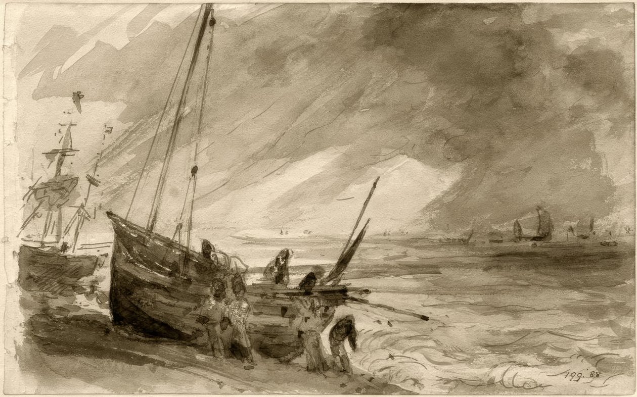 Küste bei Brighton von Joseph Mallord William Turner
