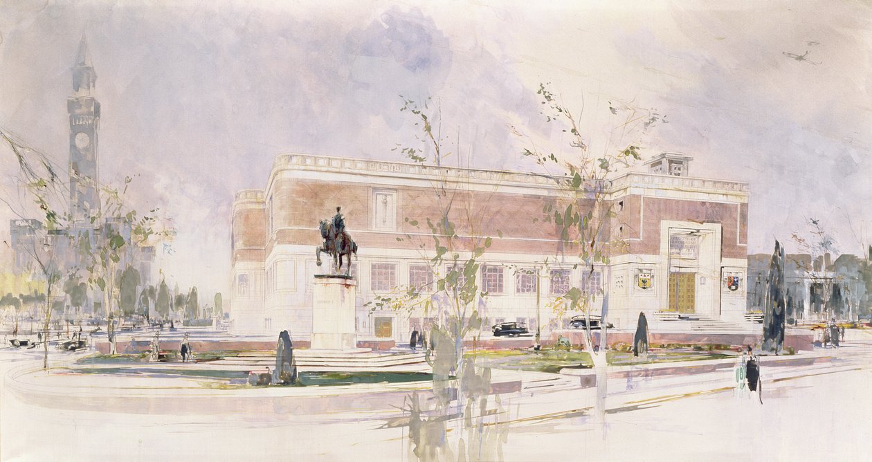 The Barber Institute of Fine Arts von William Walcot