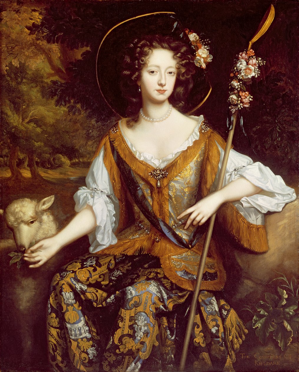 Elizabeth Jones, Gräfin von Kildare, ca. 1684 von William Wissing or Wissmig