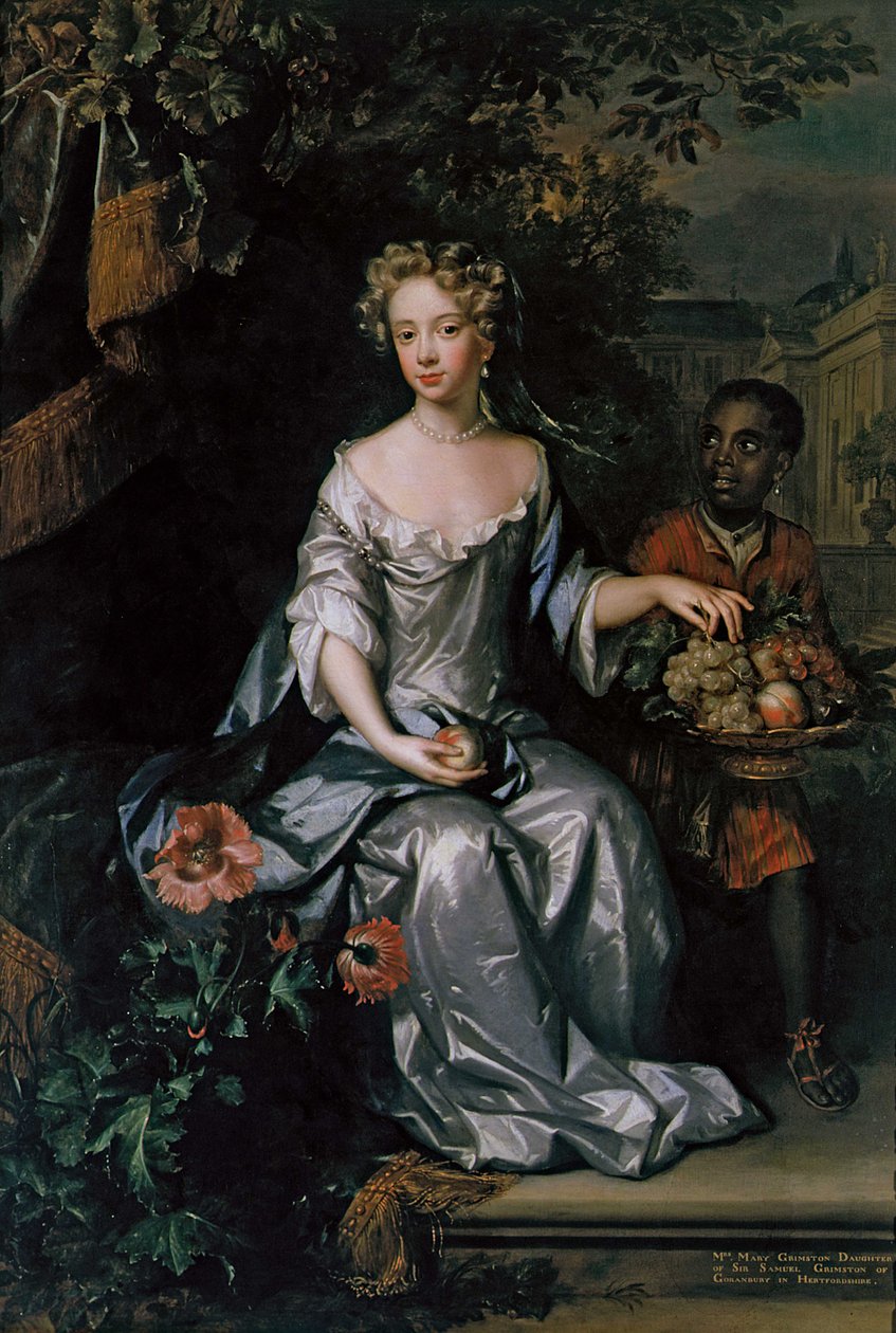 Mary Grimston (1675-84) von William Wissing or Wissmig