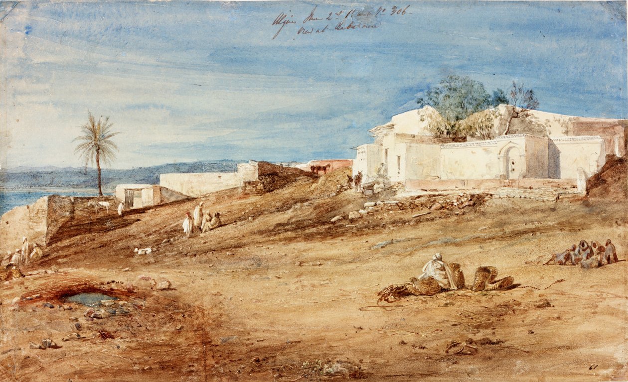 Ansicht in Algier: Babizoun von William Wyld