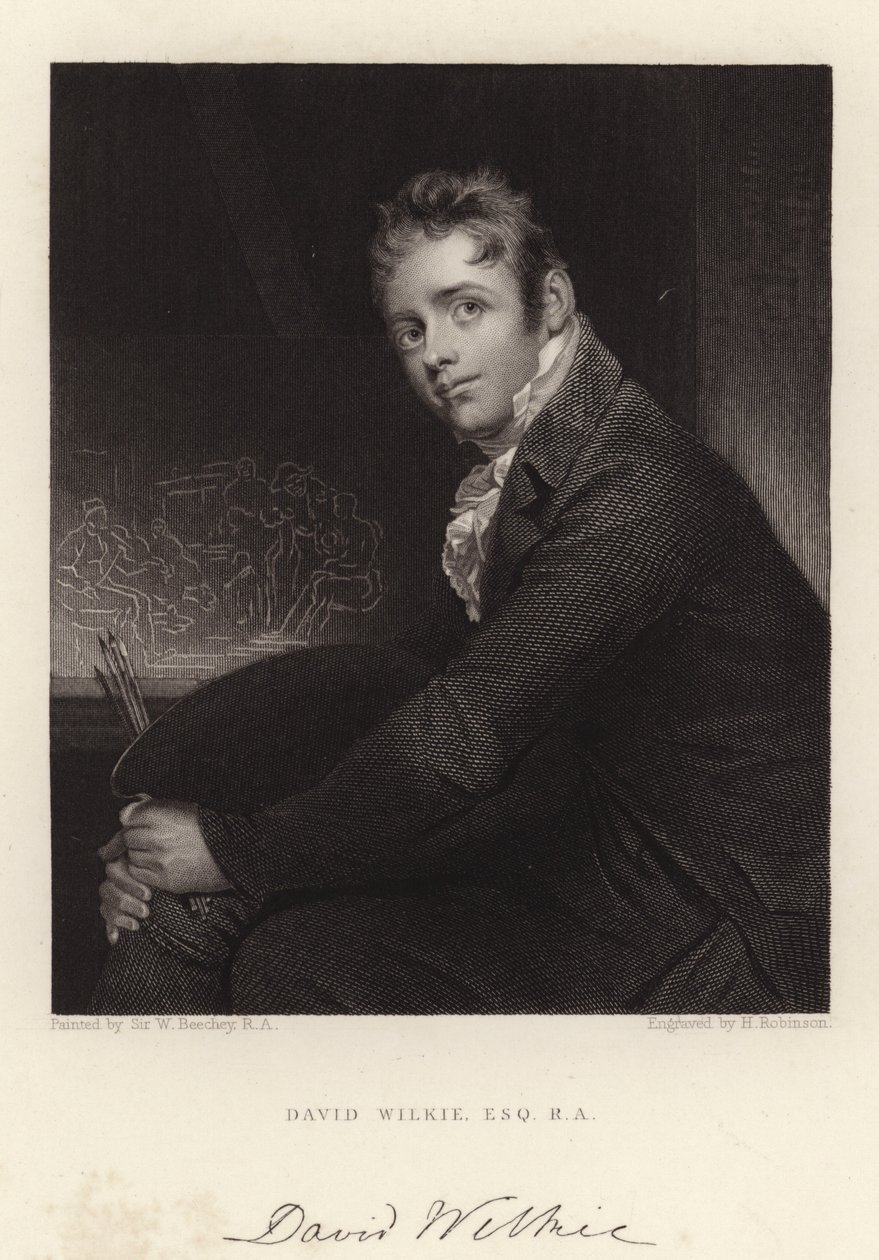 David Wilkie, Esquire, R A von William (after) Beechey