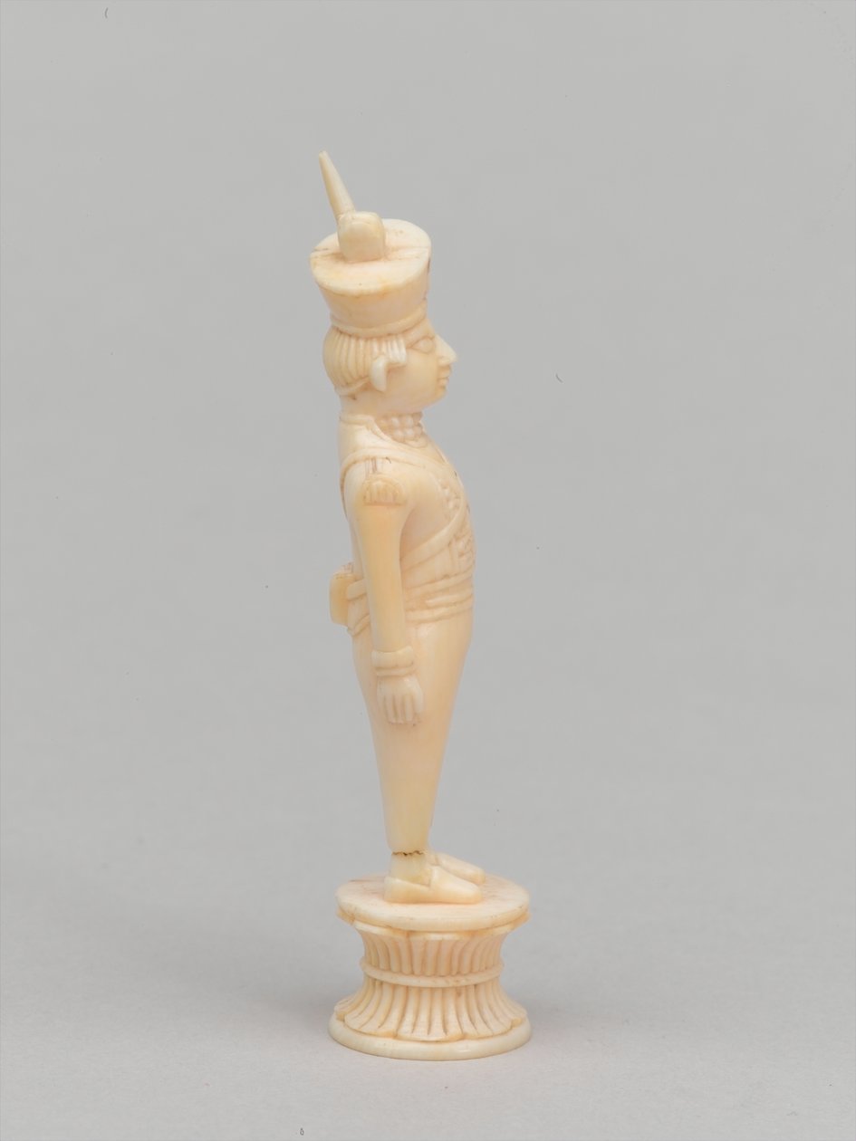 Weißer Bauer, Schachfigur, Indien von William (after) Hamilton