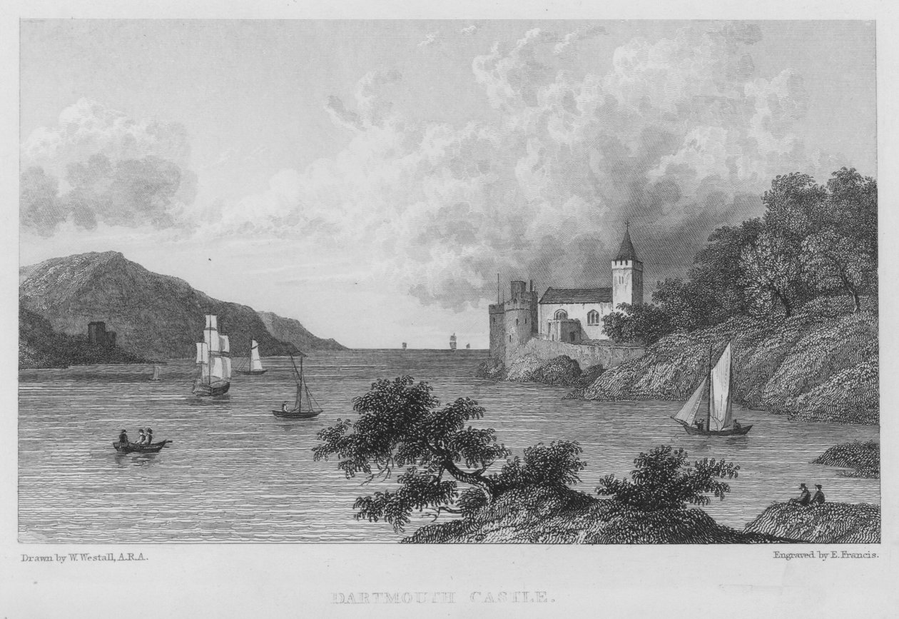 Dartmouth Castle von William (after) Westall