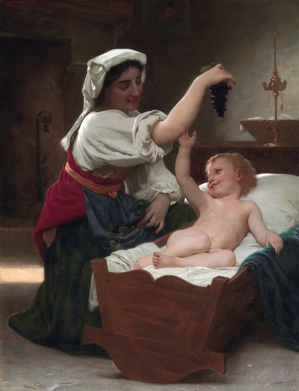 Die Trauben von William Adolphe Bouguereau