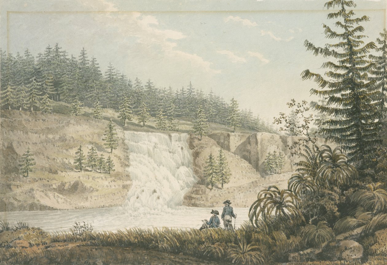 Wasserfall, Desolation Sound von William Alexander
