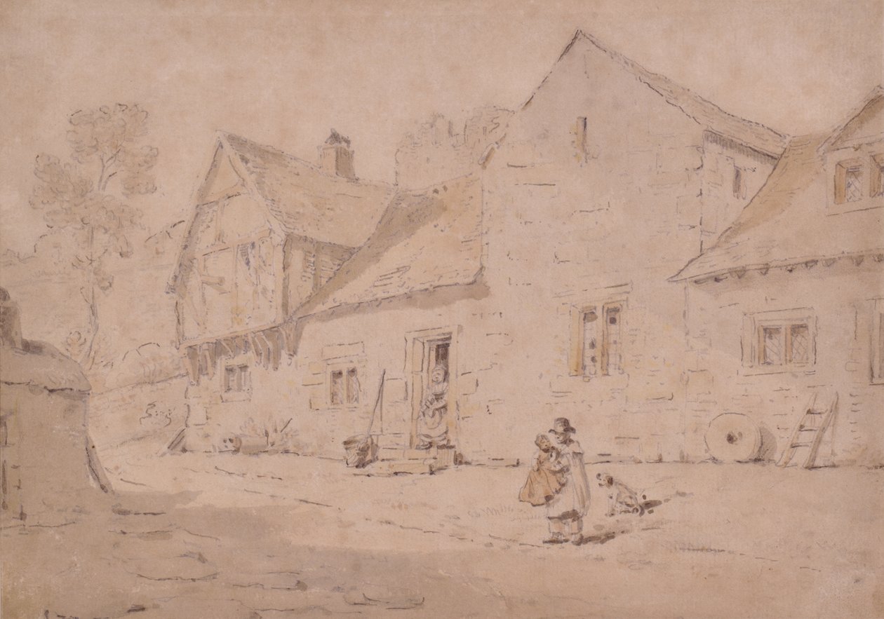 Dorfszene, Kent von William Alexander